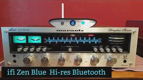 Bluetooth-приемник с высоким разрешением ifi ZEN Blue РАСПАКОВКА