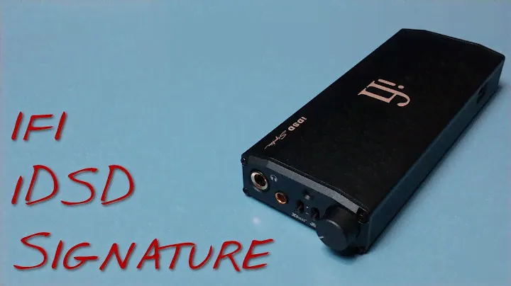 ifi iDSD Signature _(Z Reviews)_ All the Features... Except Bluetooth