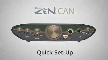 ZEN CAN 3 Quick Set-up Guide